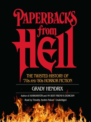 cover image of Paperbacks from Hell